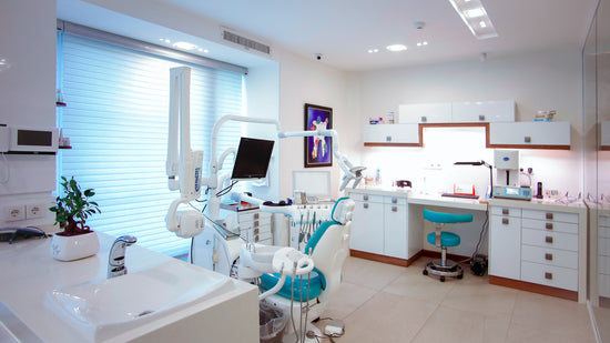 Room inside a dental clinic