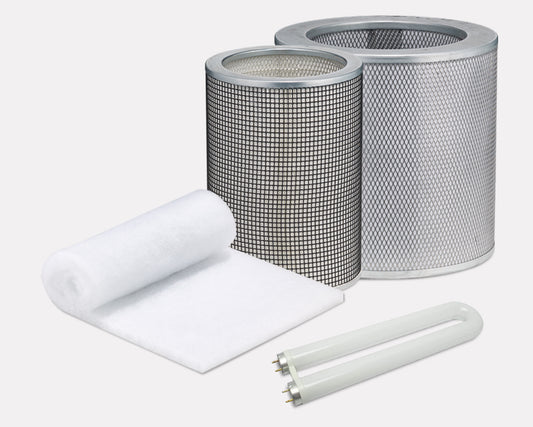 Bundle of UV Germicidal Lamp. Prefilter, HEPA Filter and Carbon Filter by Airpura Industries