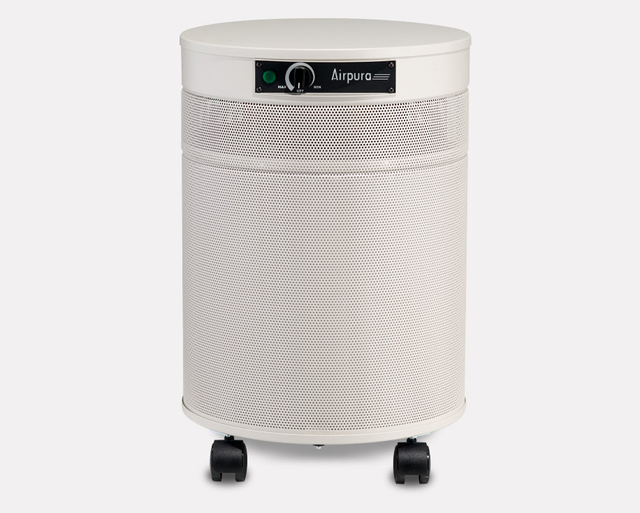 Cream F600 Formaldehyde, VOCs and Particles air purifier from Airpura Industries